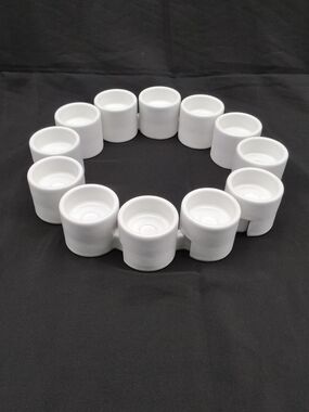 Vintage IKEA PS Värmeljushållare Interlocking Ceramic Tealight Holders Set of 12